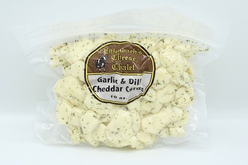 Cheddar Cheese Curds - 10 oz. Garlic Dill