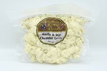 Cheddar Cheese Curds - 10 oz. Garlic Dill