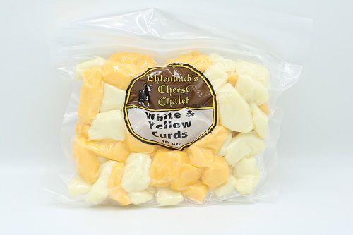 Cheddar Cheese Curds - 10 oz. White and Yellow