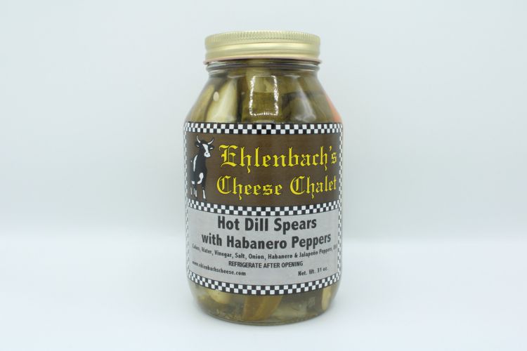 31 oz. Dill Pickles - Habanero