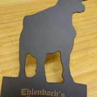 Sissy the Cow Cutting Board
